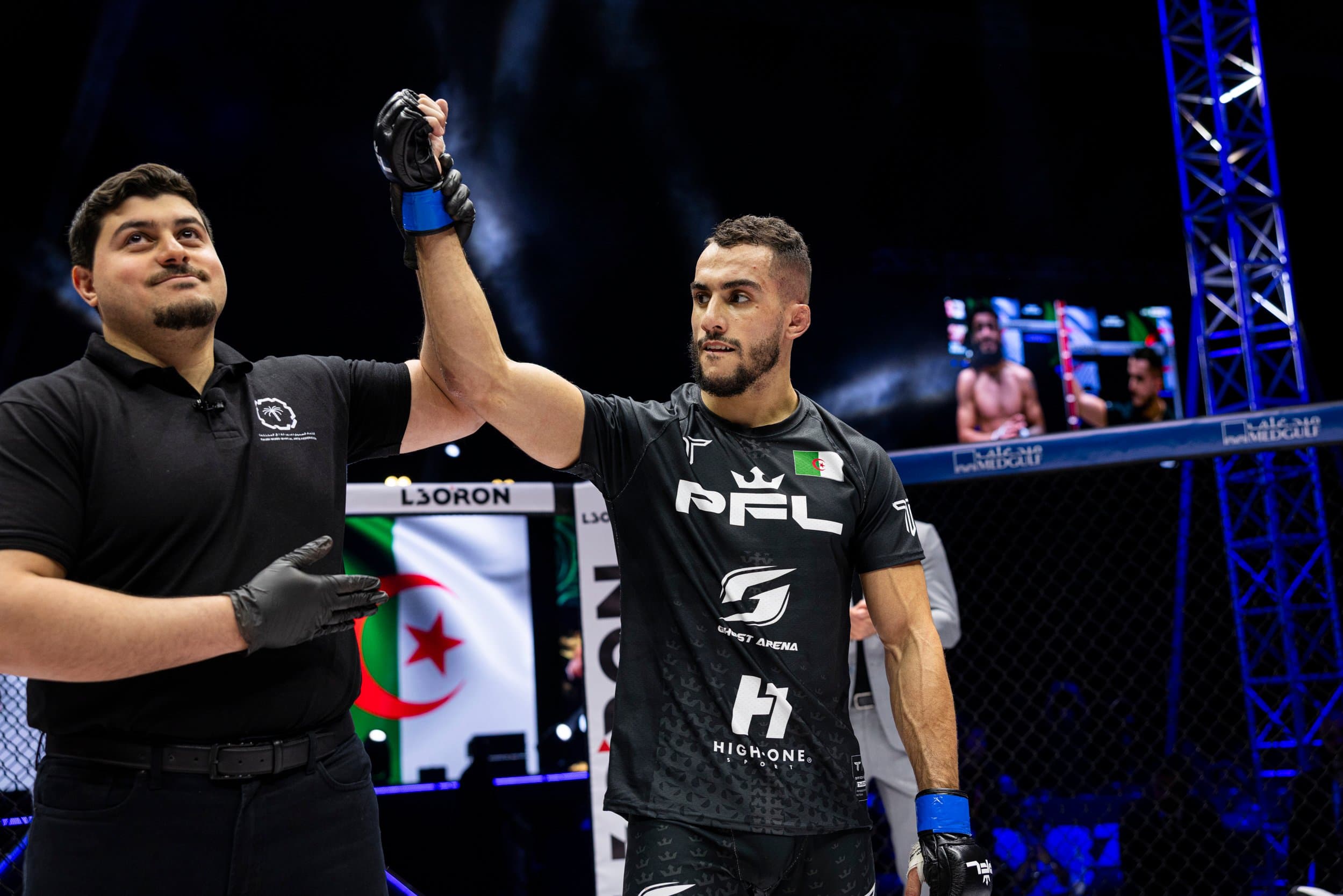 يانيس غموري يحمل آمال الجزائر للتتويج الأول في MMA