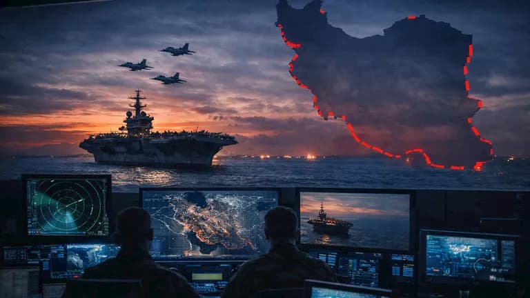 واش أمريكا راح تضرب إيران؟ ترامب يحوس بالعسكر ويتردد